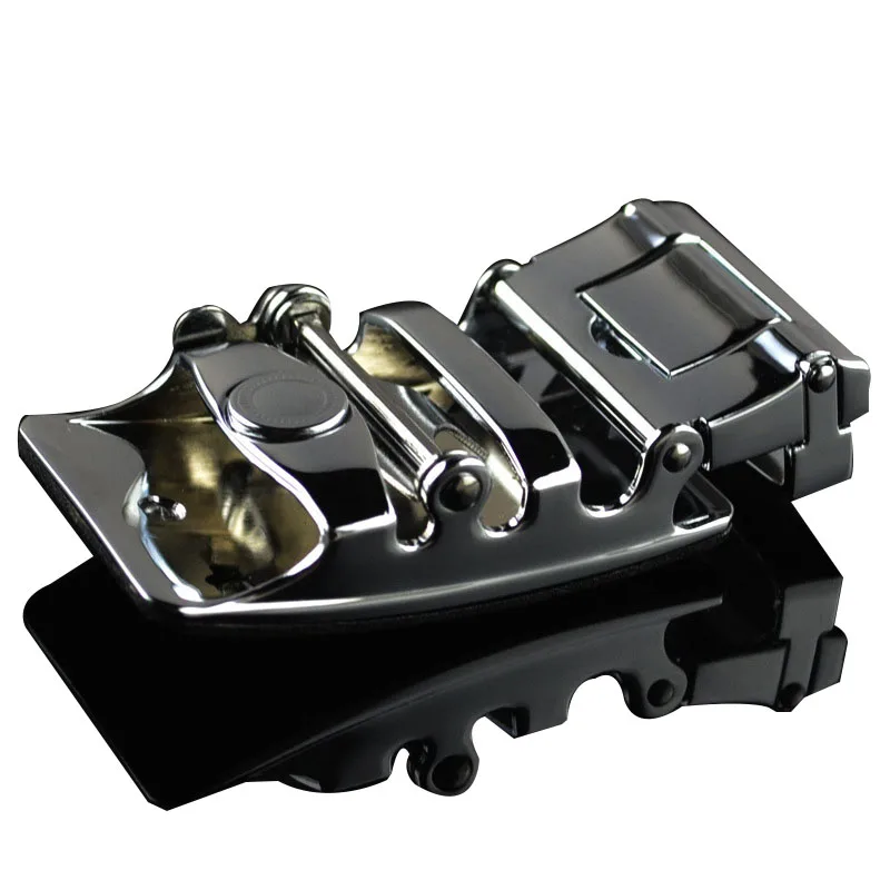 Men's 35mm Automatic Buckle Ratchet Belt Buckle With Custom Lase Logo