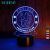 SC3D- 006 The Premier League The Chelsea FC LOGO 3D Night Light Custom Gifts for Soccer Fans