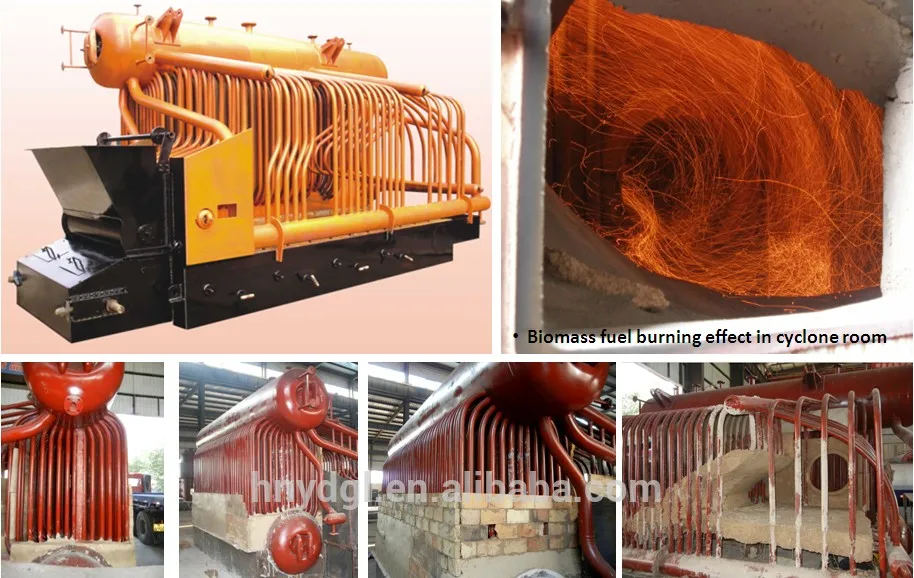 Industrial Biomass fired steam boiler