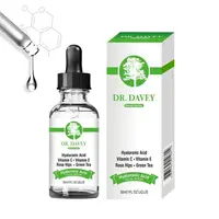 

DR.DAVEY Hyaluronic Acid Vitamin C. Vitamin E. Rose hips. Green Tea Facial Serum Tightening Whitening