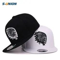 S-UNION New Embroidery Skull baseball caps hats hi