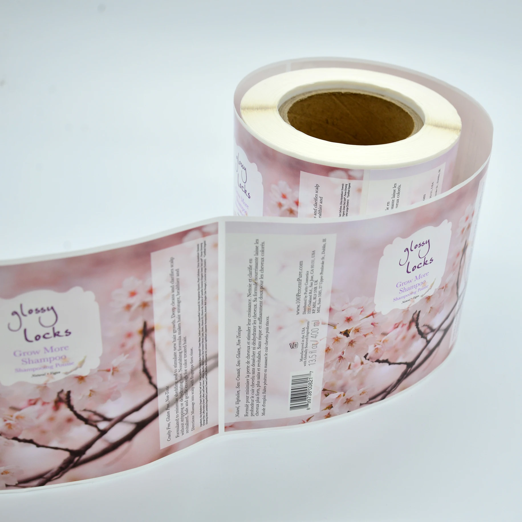 Waterproof Shampoo Bottle Labels Shampoo Sticker Perfume Bottle Labels