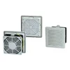 China supplier electric panel cabinet louver style ac dc cooling fan filter FK55 with CE