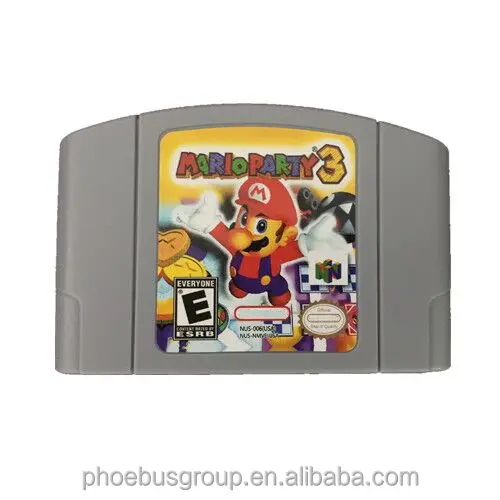 

English retro game n64 for mario party