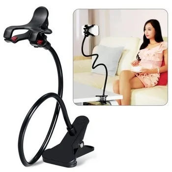 Hot sell Long arm phone holder 2018 Foldable car Phone Holder Lazy Neck Phone Holder