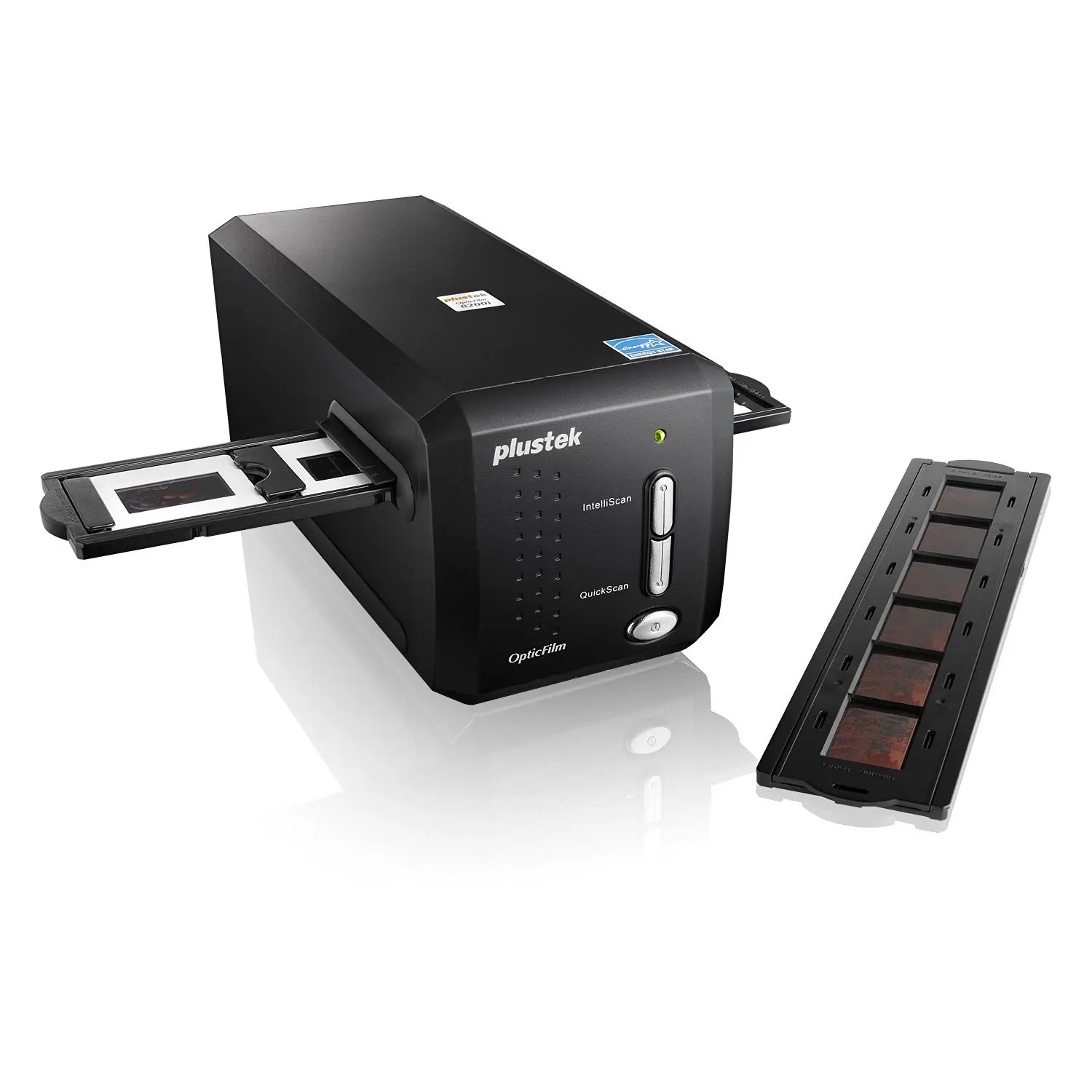 Plustek OpticFilm 8200i Ai Film Scanner - 48-bit Color - 16-bit Grayscale - USB - NEW - Retail - 783064365338