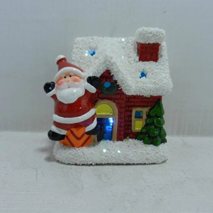 Led Ceramic Christmas Village Houses For Christmas Indoor Decor