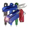 lamp pen Multifunctional tool lamp pen Light knife Bottle opener Key buckle ball pen