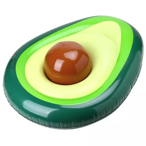 Customized Inflatable Avocado Fruit Pool Beach Float Lounger for Adults and Kids