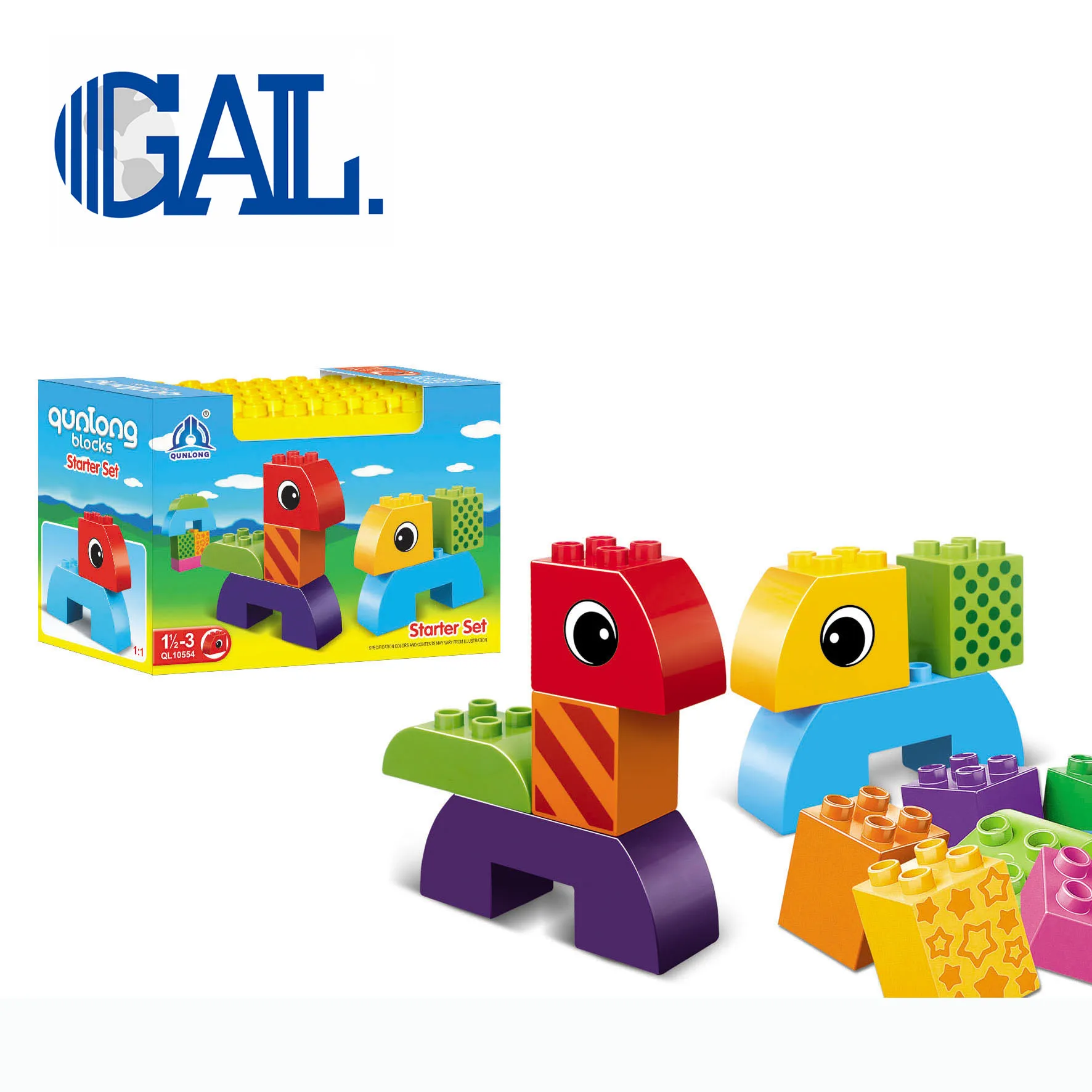 Qunlong Blocks Intelligence 18pcs Big 