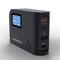 

2019 NEW XTAR 4 ports USB Charger EU4 64W Type-C ,QC3.0 ,2.4A*2 USB quick charger with LCD screen