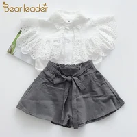 

Bear Leader Kids Girls Clothing Sets Summer Baby Girls Clothes short Sleeve T-Shirt+Pant Dress 2Pcs Children Clothes Suits