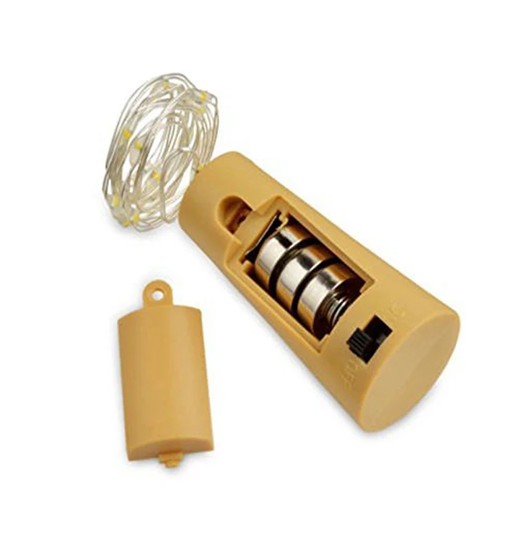 Tiny Hot Sell Customized Starry Waterproof IP65 Cork Battery Operated Bottle Led Fairy String Light for Christmas Wedding Party