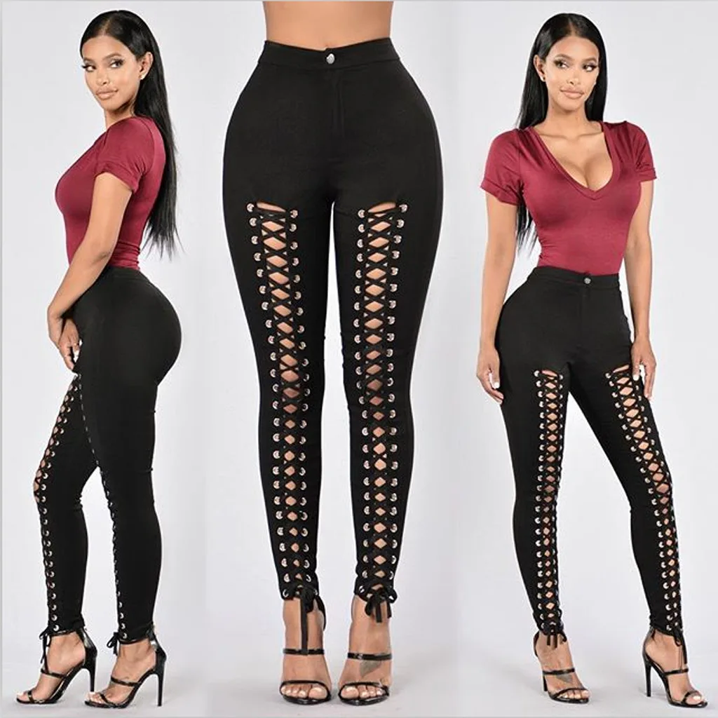 Pantalones Pitillo Para Mujer,Pantalones Verano,2018 - Buy Women Balck Pants,Pants Women,Women Trousers Product on Alibaba.com