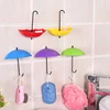Colorful Umbrella Shaped Wall Hooks Creative Hanger Wall Decorative Holder Wall Hook