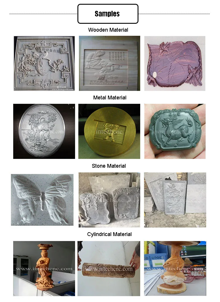 Auto Oil-Filling System Four-Processes Hobby Gantry Cnc Cutting Router Woodworking Machine 5 Axis