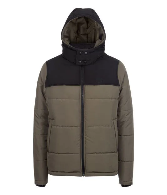 

European High-Quality Lightweight Hooded Winter Coat Men Padded For Warmth