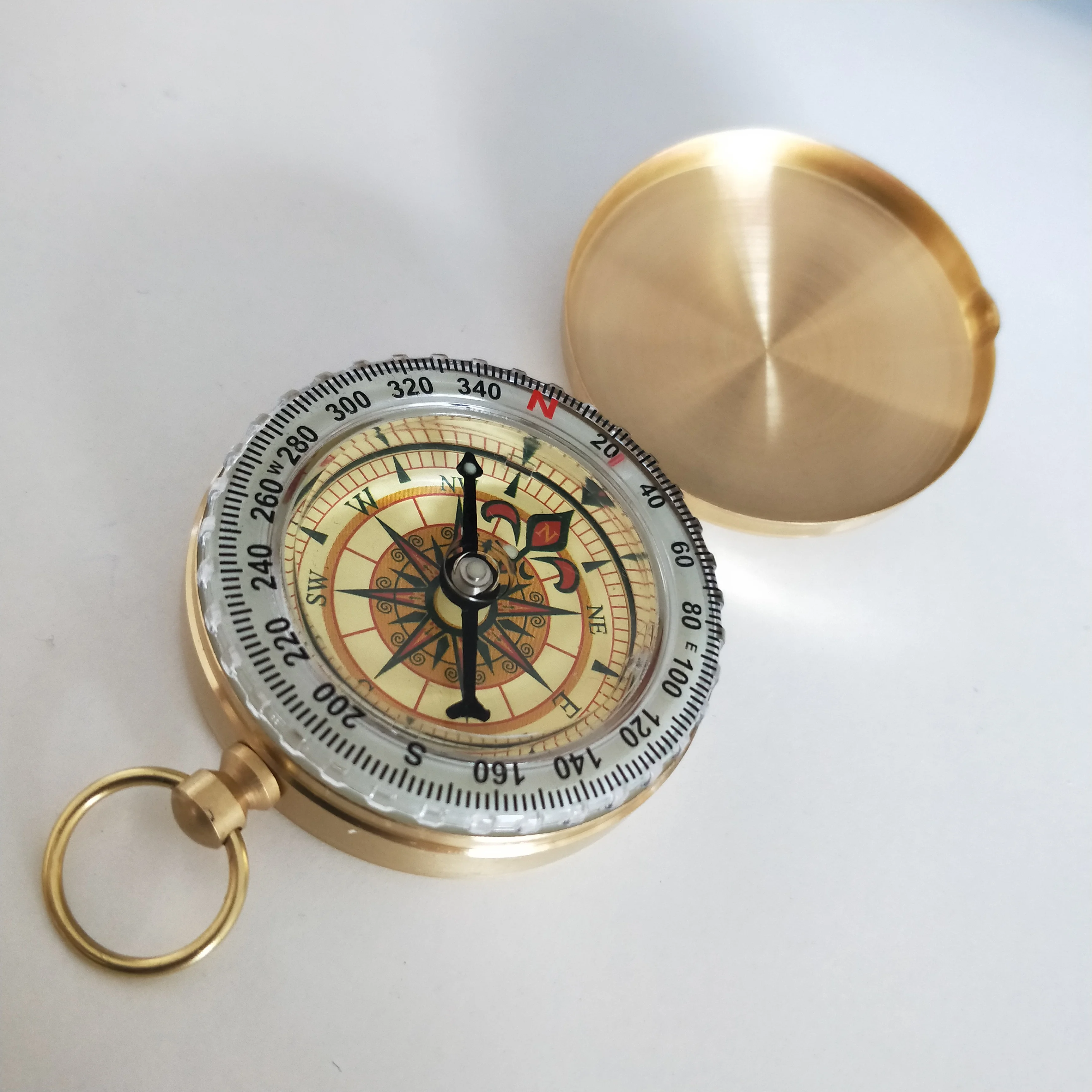 

Custom special pocket watch style compass made in china