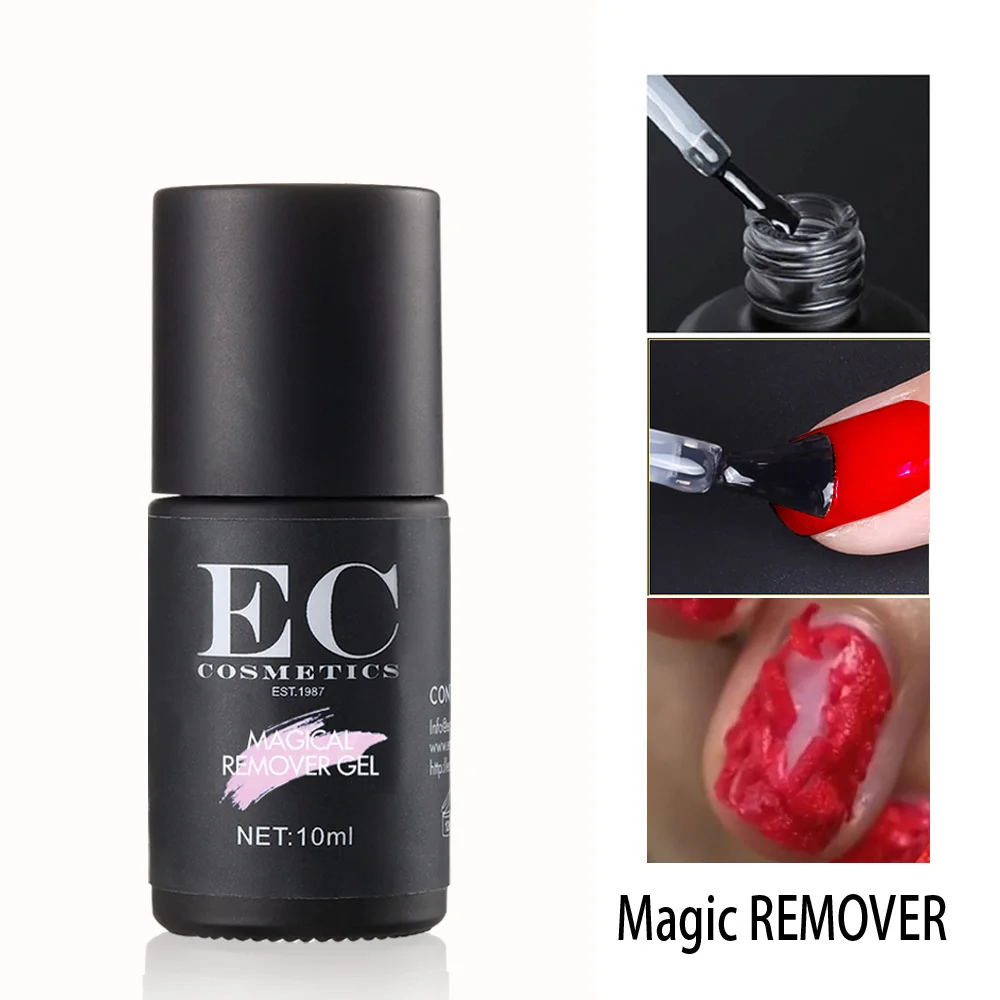 

Hot sale new design nail gel polish magic remover gel automatic peel off removing uv gel nails manicure, One