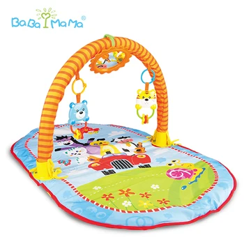 Cotton Plush Baby Play Gym Mats Baby Floor Play Mat Soft Non Toxic