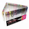 60 Colors Pack Assorted Colors Art Craft Kids And Adults Creative Drawing Set Top Quality Gel Pens Temporary Hair Color Kid