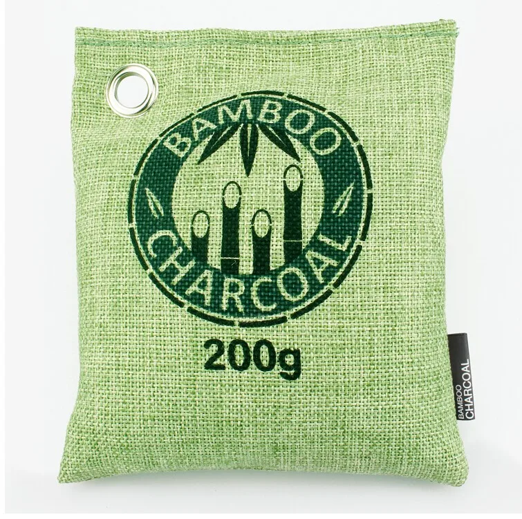 200g Bamboo Charcoal Bag Air Cleaner Charcoal Deodrizer Air Fresheners