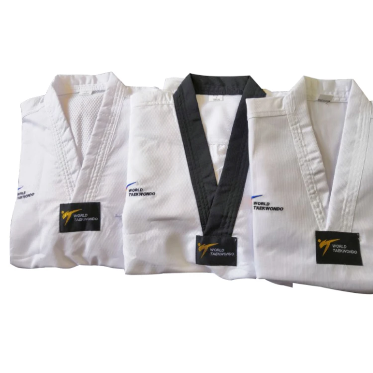 
Cheap martail arts uniforms taekwondo uniform fabric 