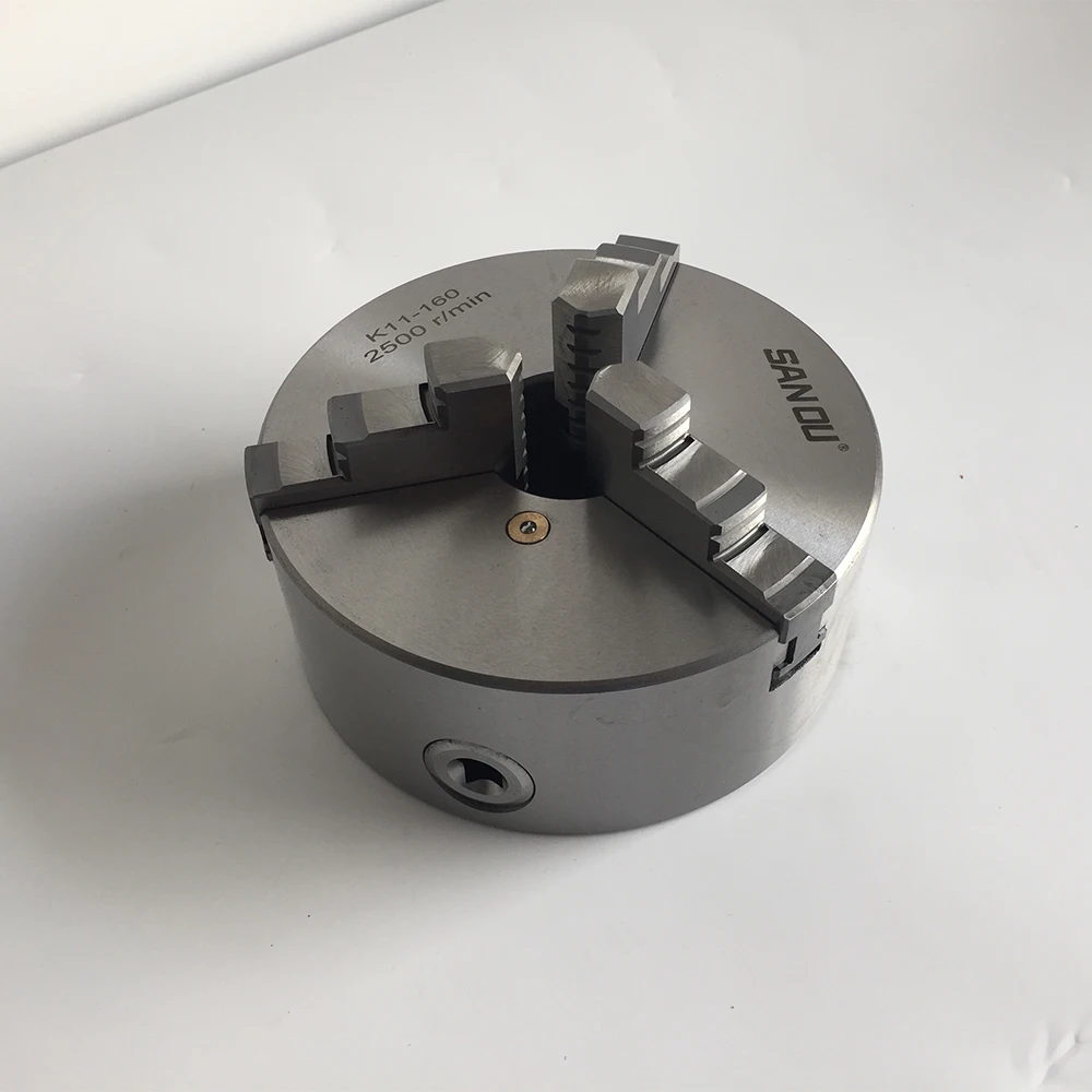 K11-100 Mandrino Autocentrante A Tre Griffe Da 4 Pollici E 10 Cm Per Tornio Per Cornici 86532071 - Foto 11