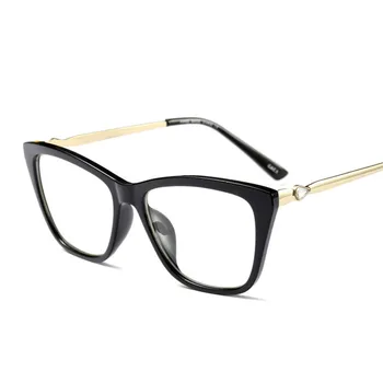 2014 Retro Oversize Gold Metal Temple Colorful Optical Glasses Frames ...