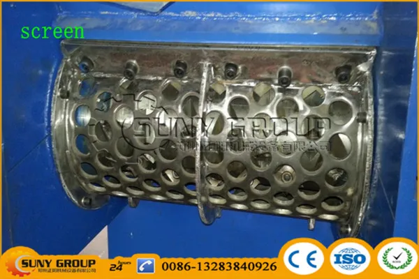 plastic shredder/hard disk shredder/mobile tire shredder