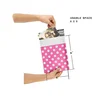 matte light pink 4" x 7.25" 4x8 #000 poly plastic courier envelope bubble mailer bag for photo