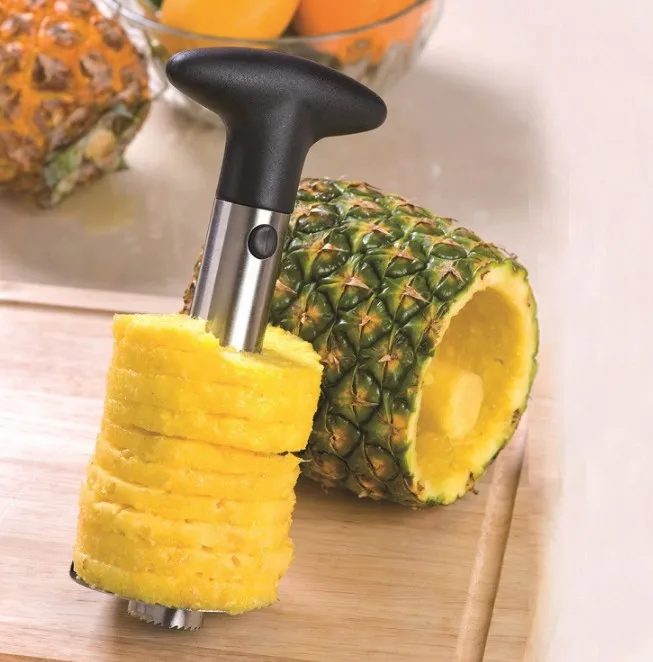 

Wholesale Stainless Steel Pineapple Peeler for Kitchen Accessories Pineapple Slicers Fruit Knife Cutter