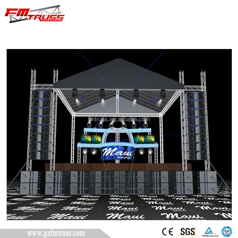 Truss Rigging System For Concert Stage Lighting Product On Truss Rigging System For Concert Stage Lighting Product On