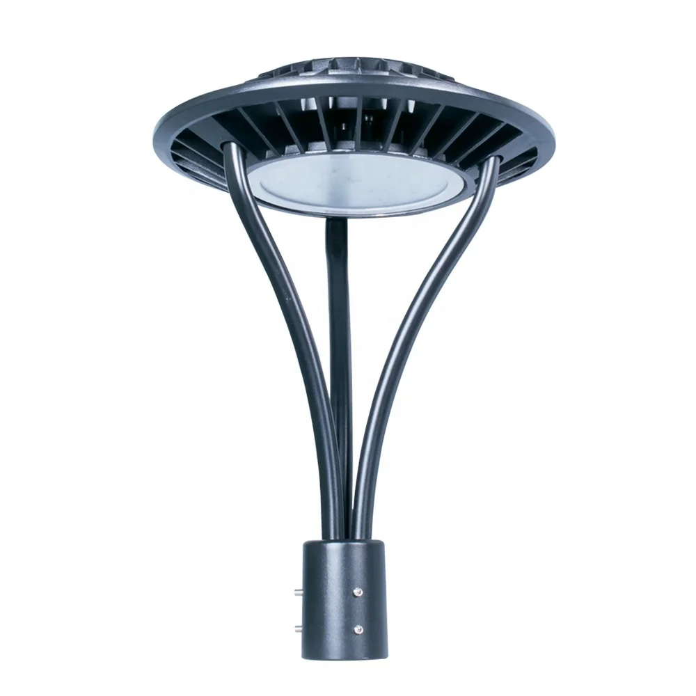 Ip65 Dimmable Outdoor Commercial Post Top Lighting 120v Led Top Pole