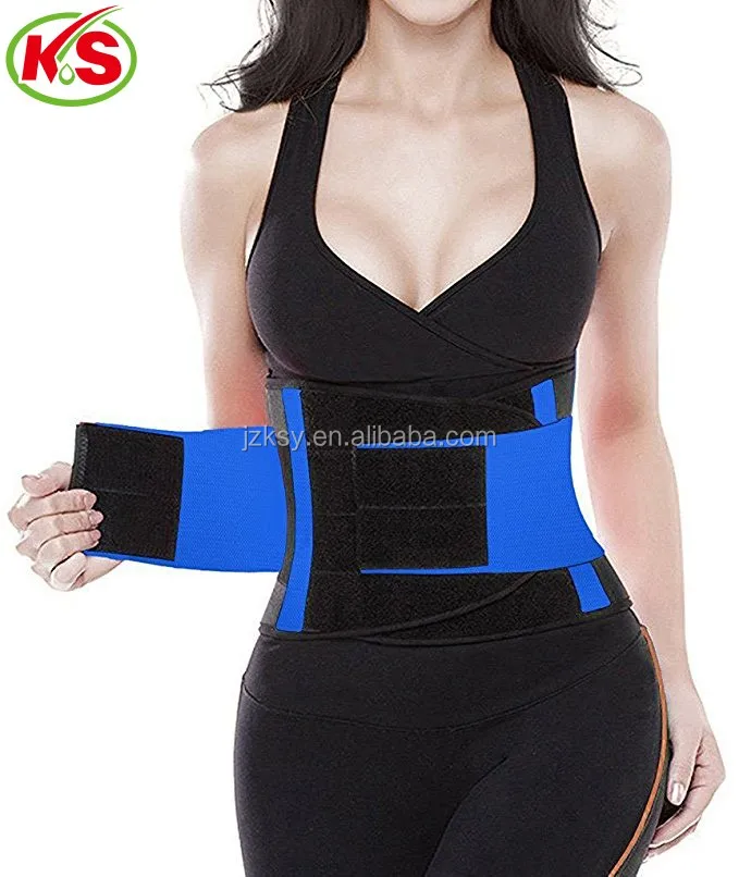 

2018 new corset plus size back brace Neoprene waist trainer belt for weight loss belt, N/a