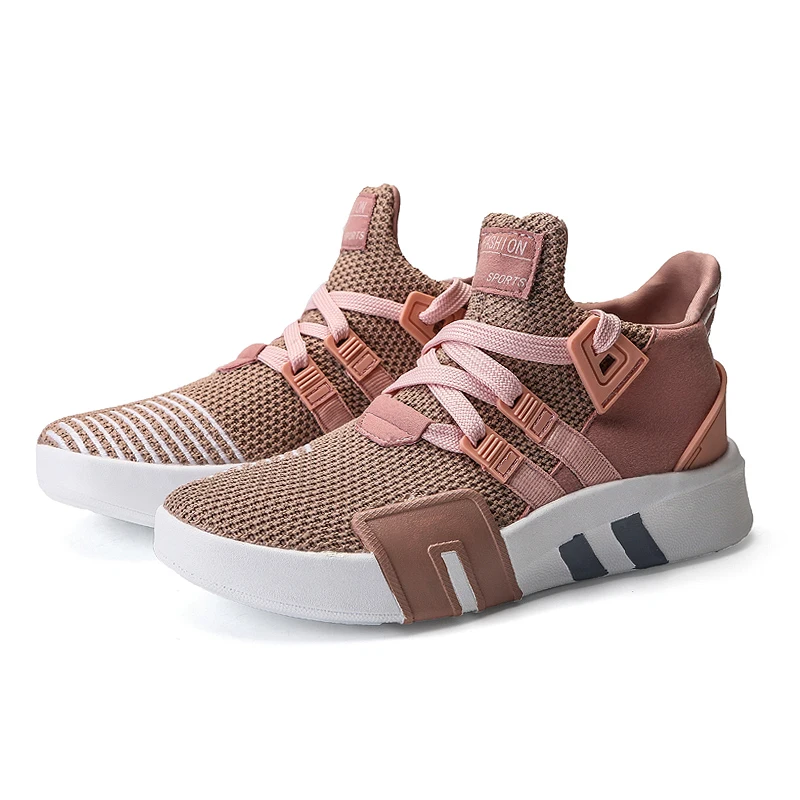 

2018 Fashion Unisex breathable sport shoes running shoes, Dark green;black;white gray;white orchid;pink