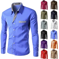 

Men's Classic Fit Spread-Collar Pattern Non-Iron Dress Shirt