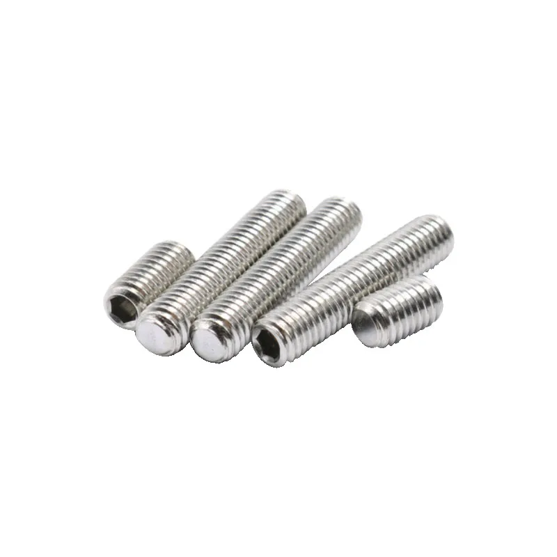 
Non-standard Stainless Steel 8.8grade Zinc Plating-yellow Slotted Headless Set Screw 