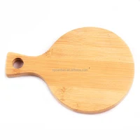 

Custom Bamboo Pizza Cutting Board with Handle
