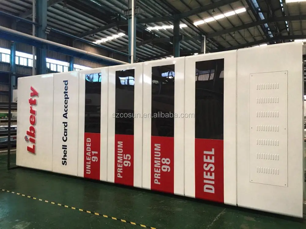 vacuum forming light box                             gas station