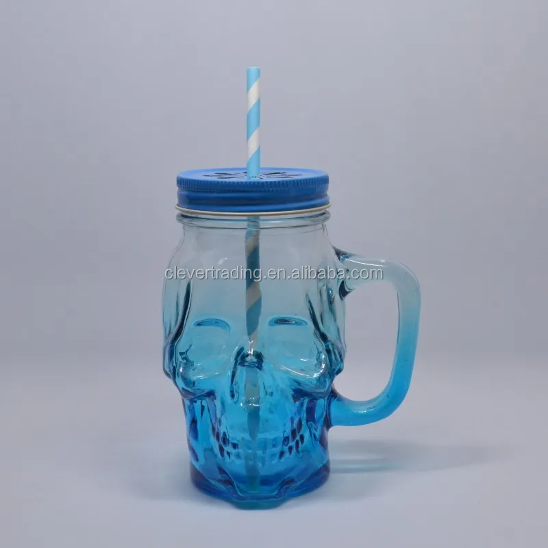 12oz to 20oz Single Wall Wholesale Plastic Mason Jar for Hot Drinks with Aluminium Lid