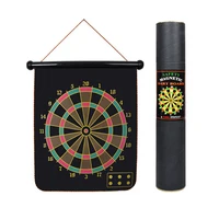 

Made In China 15'' Roll Up Magnetic Dart Board With 6 Darts