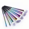 Ladies cosmetics foundation brush cosmetic brushes set lack classic handle makeup