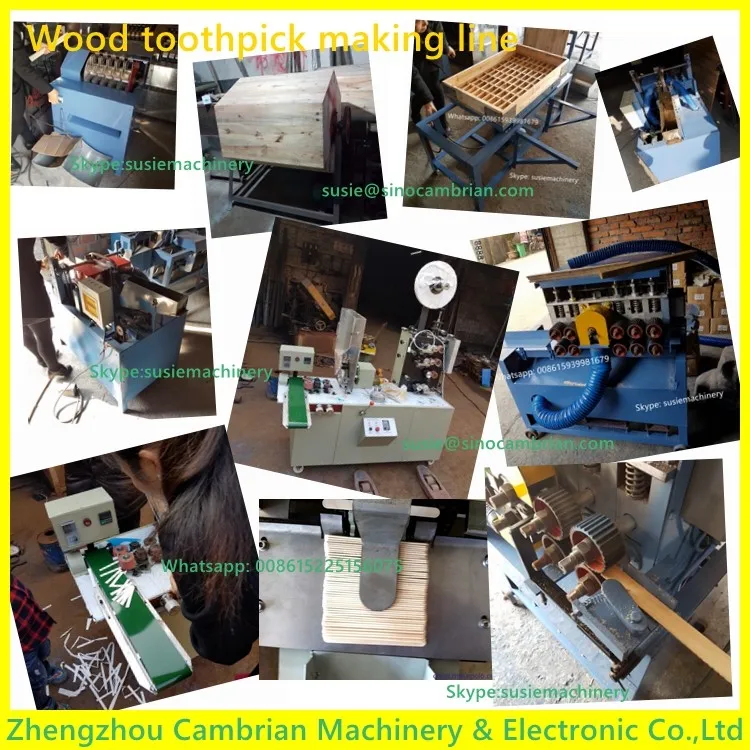 bamboo toothpick production line