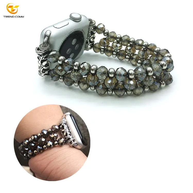 

Handmade Fancy Charm Wrist Band Bracelet For Apple Watch Luxury