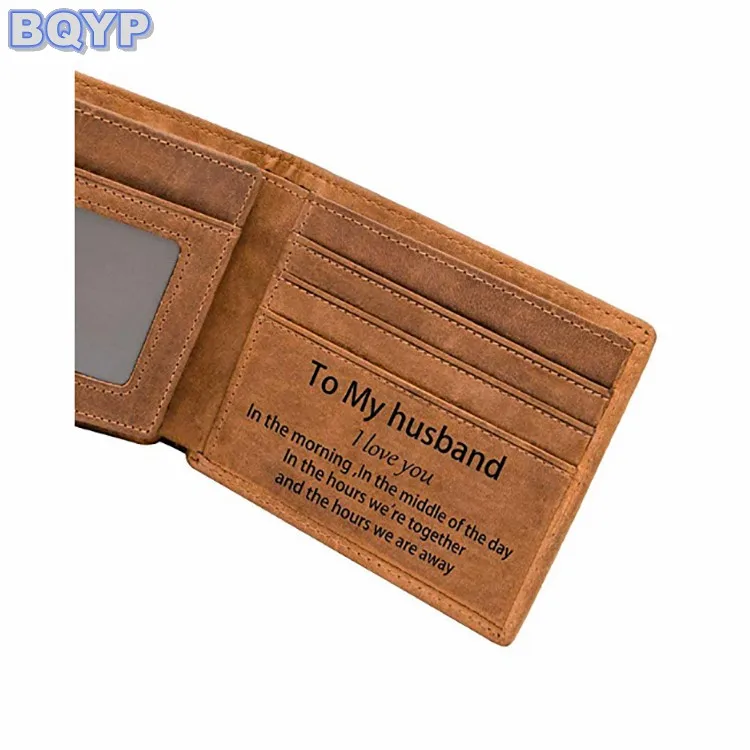 engraved wallets for husband