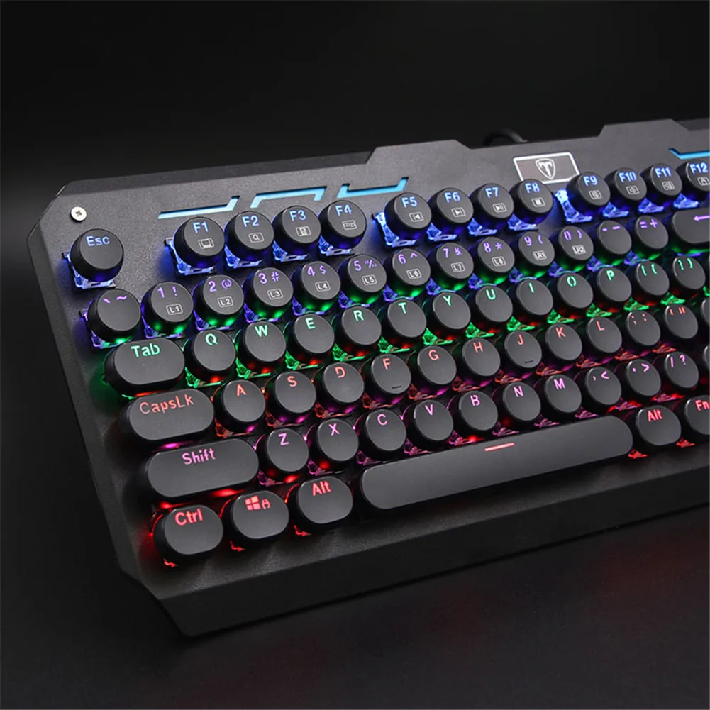 Hello Kitty Gaming Mechanical Keyboard 104 Keys Wired Keyboard w