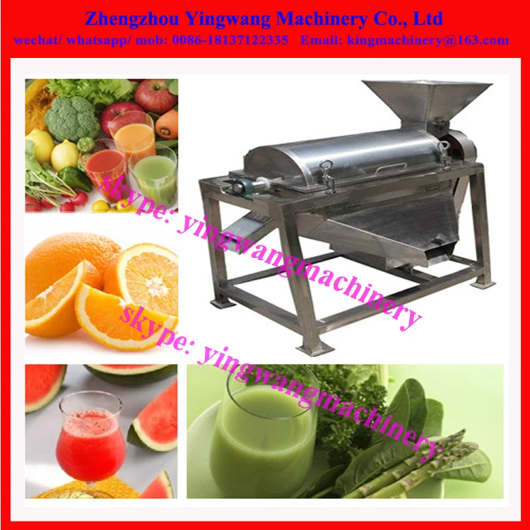 Stainless Steel&cold Press Commercial Apple Pear Peach Juicer/spiral