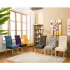 Tufted Upholstered Dining Chairs Hotel Room Wood Dinning Wedding European Modern Wooden Frame Style Chair