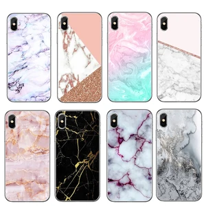 Marble Soft TPU Phone Case iPhone 6s to XR
